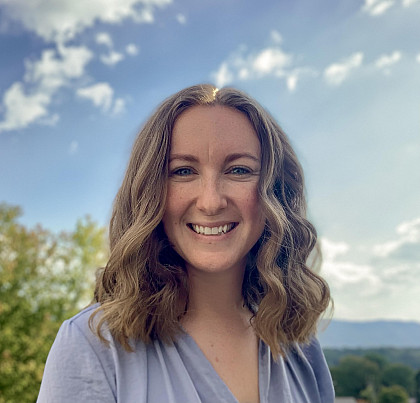 Casey Caudill, '18, now the Northeast Regional Coordinator at Mental Health Association of East Tennessee in Mount Carmel, TN