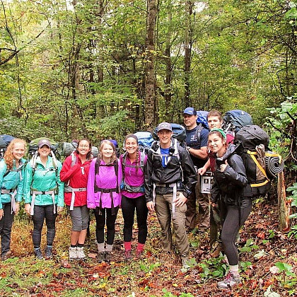 Hiking and Backpacking Course on the Appalachian.