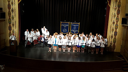 Pictures from the Emory & Henry College Master of Physician Assistant Studies Program White Coat Ceremony, Class of 202 - May 2018