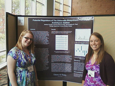 Student poster presentation at the Association for Southeastern Biology, University of Georgia