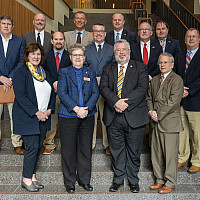    Regional academic leaders from Bristol City, Wythe, Smyth and Washington counties join the Emory & Henry leadership team to promot...
