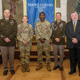 E&H Military Science students