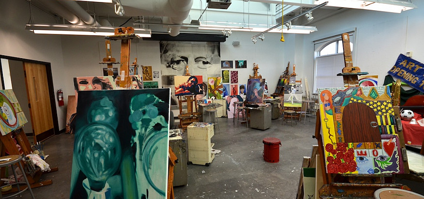 Work in the studio or explore our gallery spaces.