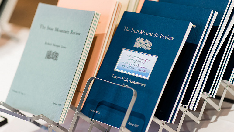 Copies of the Iron Mountain Review publication.