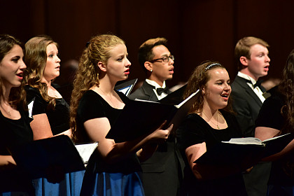 Choral performances take place throughout the year at the MCA, utilizing the state of the art acoustics available.