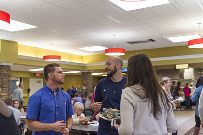 In the Van Dyke Dining Hall, finding your favorite food is easy! Students, faculty and staff, have plenty of options to choose from inclu...