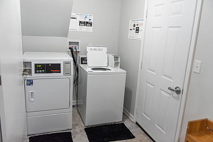 Bingham House Laundry Area