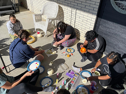Students participated in civic engagement activities during Fall Break 2022