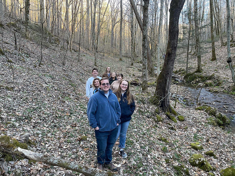 CLS Members enjoyed a hike at the annual retreat