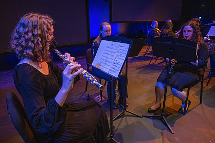 Legends of the Arts featured musical performances by Emory & Henry College music students.