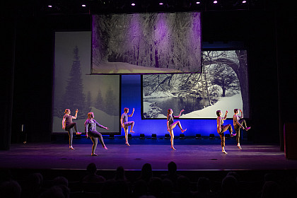 Legends of the Arts featured choreographed performances by Emory & Henry College dance students.