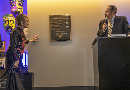 A plaque was unveiled with the names of the individuals honored at Legends of the Arts. The plaque is to be permanently displayed at the ...