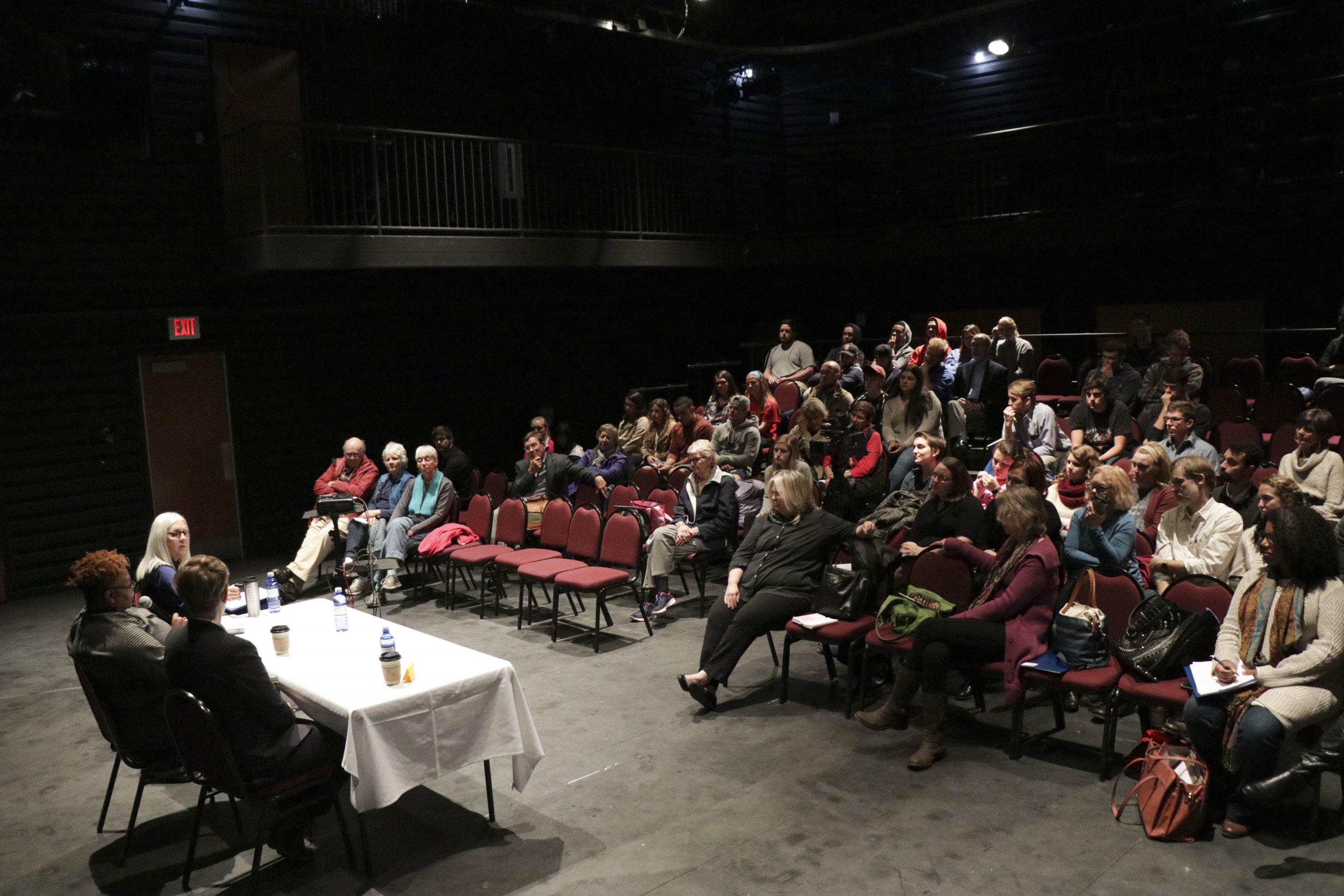 The Literary Festival crowd