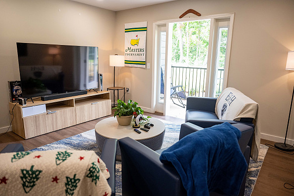 E&H University Apartments shared living area