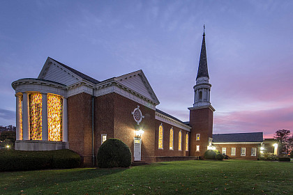 The Memorial Chapel is home to Spiritual Life on campus. The chapel also holds services for the Emory United Methodist Church on Sundays.