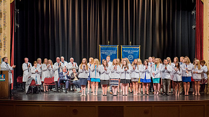 Pictures from the Emory & Henry College Master of Physician Assistant Studies Program White Coat Ceremony, Class of 2020 - May 2018