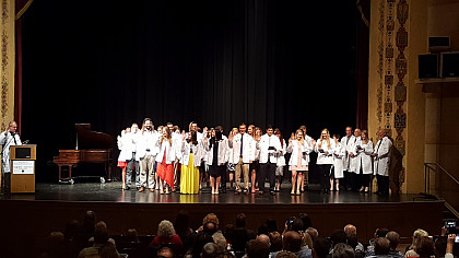Pictures from the E&H MPAS Program Inaugural White Coat Ceremony (Class of 2019), held at the historic Lincoln Theater in downtown Ma...