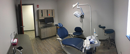 The Clinic has a fully-equipped dental operatory room for dental hygiene and restorative dentistry. The Mel Leaman Free Clinic at Emory