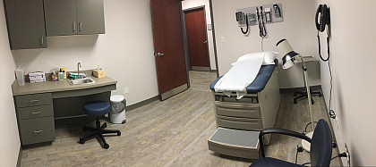 The Clinic's fully equipped exam rooms match the exam bays in the campus PA Exam Lab and the Interprofessional Education Simulation Lab. ...