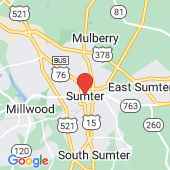 Map of Sumter, SC