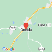 Map of Oneida, Tenn.