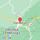 Map of Damascus, VA