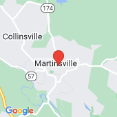 Map of Martinsville, Va.