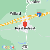 Map of Rural Retreat, Va.