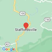 Map of Staffordsville, Virginia