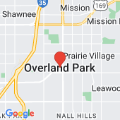 Map of Overland Park, Kan.