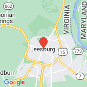 Map of Leesburg, VA