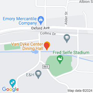 Map of Van Dyke Center